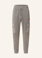 HUGO Cargo-Sweatpants DHOENYX, Farbe: DUNKELGRAU (Bild 1)