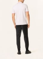 HUGO Piqué-Poloshirt DINOSO Slim Fit, Farbe: CREME/ ROT (Bild 1)