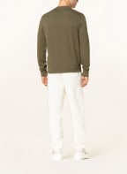 FRED PERRY Sweatshirt, Farbe: OLIV (Bild 1)