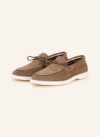 BOSS Slipper SIENNE MOCC, Farbe: BEIGE (Bild 1)
