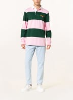 POLO RALPH LAUREN Rugbyshirt, Farbe: PINK/ GRÜN (Bild 1)
