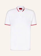 HUGO Piqué-Poloshirt DOSTNER Regular Fit, Farbe: WEISS (Bild 1)