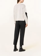 oui Pullover , Farbe: SCHWARZ/ CREME (Bild 1)