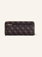 GUESS Wallet LAUREL, Color: DARK BROWN/ BROWN (Image 1)