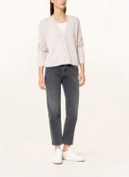 darling harbour Strickjacke aus Cashmere, Farbe: CREME (Bild 1)