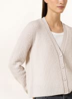 darling harbour Strickjacke aus Cashmere, Farbe: CREME (Bild 1)