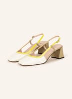 HUGO Slingpumps SOPHY, Farbe: CREME/ GELB (Bild 1)