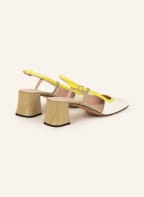 HUGO Slingpumps SOPHY, Farbe: CREME/ GELB (Bild 1)