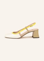 HUGO Slingpumps SOPHY, Farbe: CREME/ GELB (Bild 1)