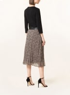 LIU JO Dress with pleats , Color: BLACK/ TAUPE/ BROWN (Image 1)