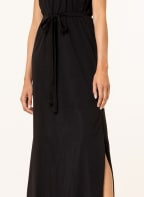 LIU JO Jersey dress with decorative gems, Color: BLACK (Image 1)