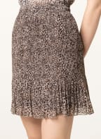 LIU JO Pleated skirt , Color: TAUPE/ BROWN (Image 1)