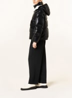 MONCLER Down jacket ABBAYE with removable hood, Color: BLACK (Image 1)