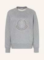 MONCLER Sweatshirt with decorative gems, Color: GRAY (Image 1)