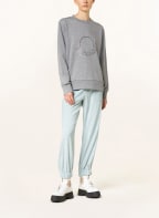 MONCLER Sweatshirt with decorative gems, Color: GRAY (Image 1)