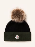 MONCLER Hat, Color: BLACK/ GREEN (Image 1)