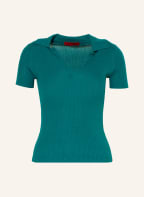 MAX & Co. Strick-Poloshirt SIGMA, Farbe: PETROL (Bild 1)