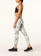 adidas 7/8-Tights OPTIME, Farbe: HELLGRÜN/ SCHWARZ (Bild 1)