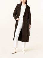DRYKORN Trench coat COMBER, Color: DARK BROWN (Image 1)