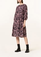 DRYKORN Kleid TIIA mit 3/4-Arm, Farbe: ROSA/ SCHWARZ (Bild 1)