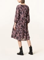 DRYKORN Kleid TIIA mit 3/4-Arm, Farbe: ROSA/ SCHWARZ (Bild 1)