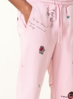 BOSS Sweatpants HOVERAT Relaxed Fit, Farbe: ROSA (Bild 1)