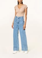 GUESS T-shirt with decorative gems, Color: CAMEL (Image 1)