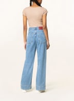 GUESS T-shirt with decorative gems, Color: CAMEL (Image 1)