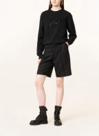 GUESS Sweatshirt with decorative gems , Color: JBLK JET BLACK A996 (Image 1)