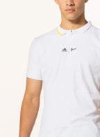 adidas T-Shirt LONDON mit Mesh, Farbe: WHITE/IMPYEL (Bild 1)