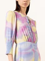 BOSS Kleid DAFLORI mit 3/4-Arm, Farbe: HELLBLAU/ HELLGELB/ ROSA (Bild 1)
