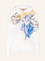 BOSS Hoodie EHANNA, Farbe: BLAU/ WEISS/ HELLORANGE (Bild 1)