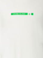 STONE ISLAND JUNIOR T-Shirt, Farbe: WEISS (Bild 1)