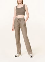 lilienfels Cropped-Stricktop aus Cashmere, Farbe: TAUPE (Bild 1)