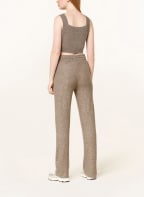 lilienfels Cropped-Stricktop aus Cashmere, Farbe: TAUPE (Bild 1)