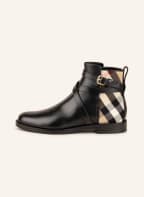 BURBERRY Stiefeletten, Farbe: SCHWARZ/ BEIGE/ ROT (Bild 1)