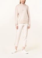 MARC CAIN Knit hoodie, Color: CREAM (Image 1)
