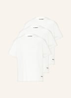 JIL SANDER 3er-Pack T-Shirts, Farbe: WEISS (Bild 1)