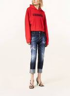 DSQUARED2 7/8-Jeans COOL GIRL mit Stickereien, Farbe: 470 BLUE NAVY (Bild 1)