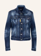 DSQUARED2 Jeansjacke ICON SPLATTER , Farbe: 470 BLUE NAVY (Bild 1)