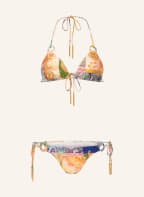 ZIMMERMANN Góra od bikini trójkątnego ANGELINE , Kolor: JASNOPOMARAŃCZOWY/ ŻÓŁTY/ FUKSJA (Obrazek 1)
