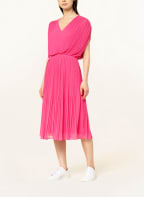 s.Oliver BLACK LABEL Kleid mit Plissees , Farbe: PINK (Bild 1)