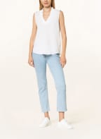 s.Oliver BLACK LABEL Blusentop, Farbe: WEISS (Bild 1)