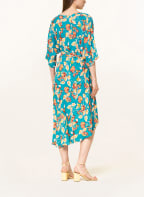 DIANE VON FURSTENBERG Wickelkleid ELOISE, Farbe: TÜRKIS/ ROT/ HELLROSA (Bild 1)