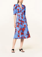 DIANE VON FURSTENBERG Kleid MELISSA, Farbe: HELLBLAU/ ROT/ SCHWARZ (Bild 1)