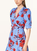 DIANE VON FURSTENBERG Kleid MELISSA, Farbe: HELLBLAU/ ROT/ SCHWARZ (Bild 1)