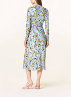 DIANE VON FURSTENBERG Wickelkleid TILLY aus Seide, Farbe: HELLBLAU/ HELLROSA/ GELB (Bild 1)