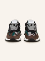 PHILIPPE MODEL Sneaker TROPEZ 2.1, Farbe: DUNKELBRAUN/ GRÜN/ GRAU (Bild 1)