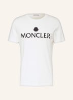 MONCLER T-shirt with studs, Color: ECRU (Image 1)