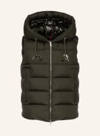MONCLER Down vest CARDAMINE, Color: KHAKI (Image 1)